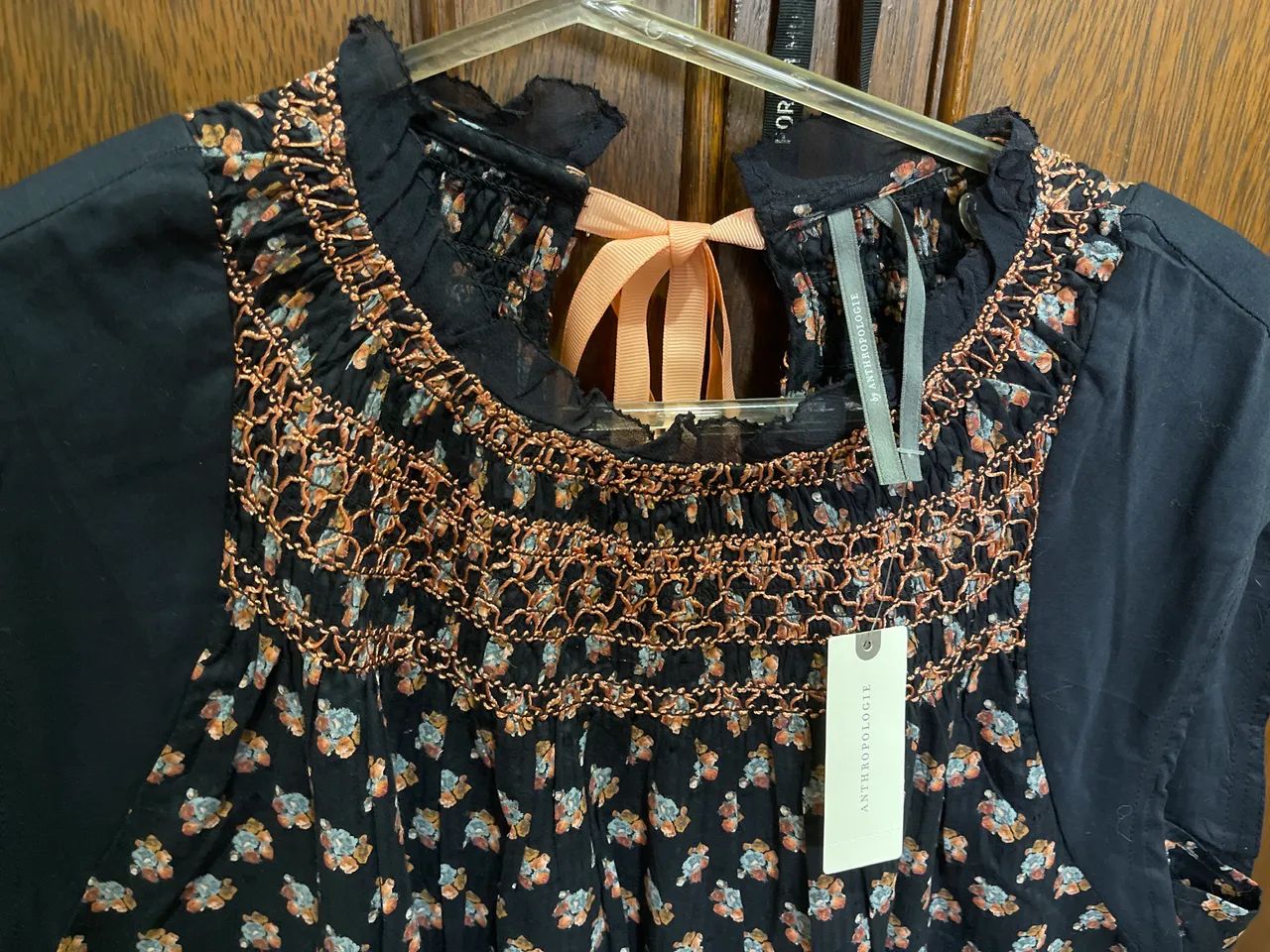Bata Anthropologie bordada - Foto 2