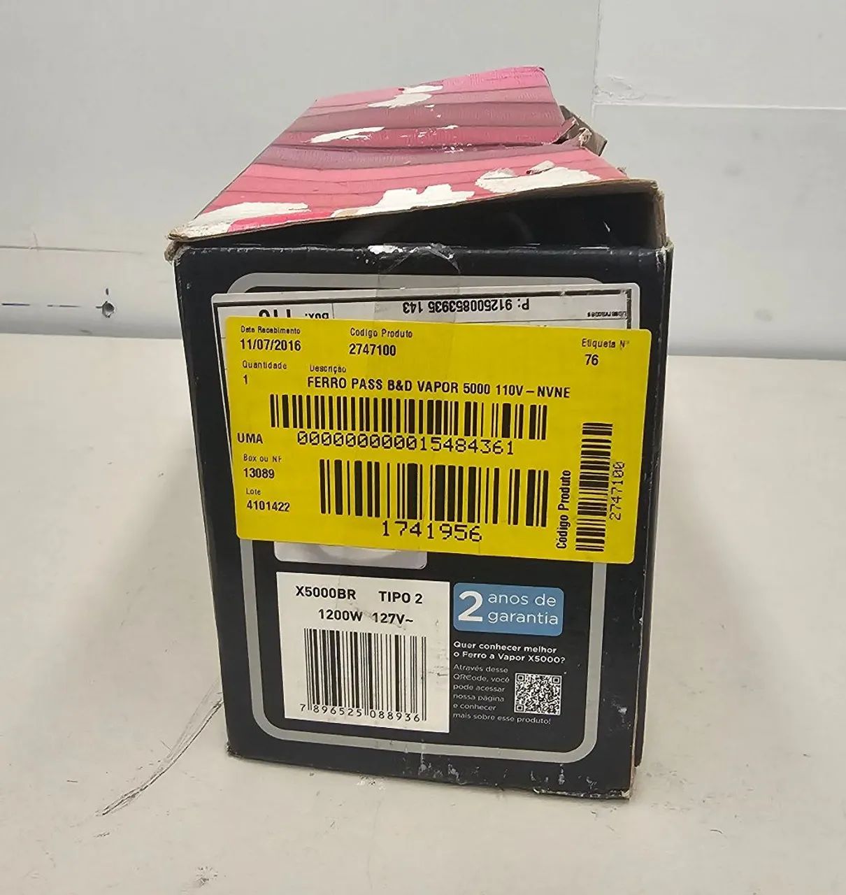 Ferro de passar Black+Decker 110v x5000pb2 - Foto 2