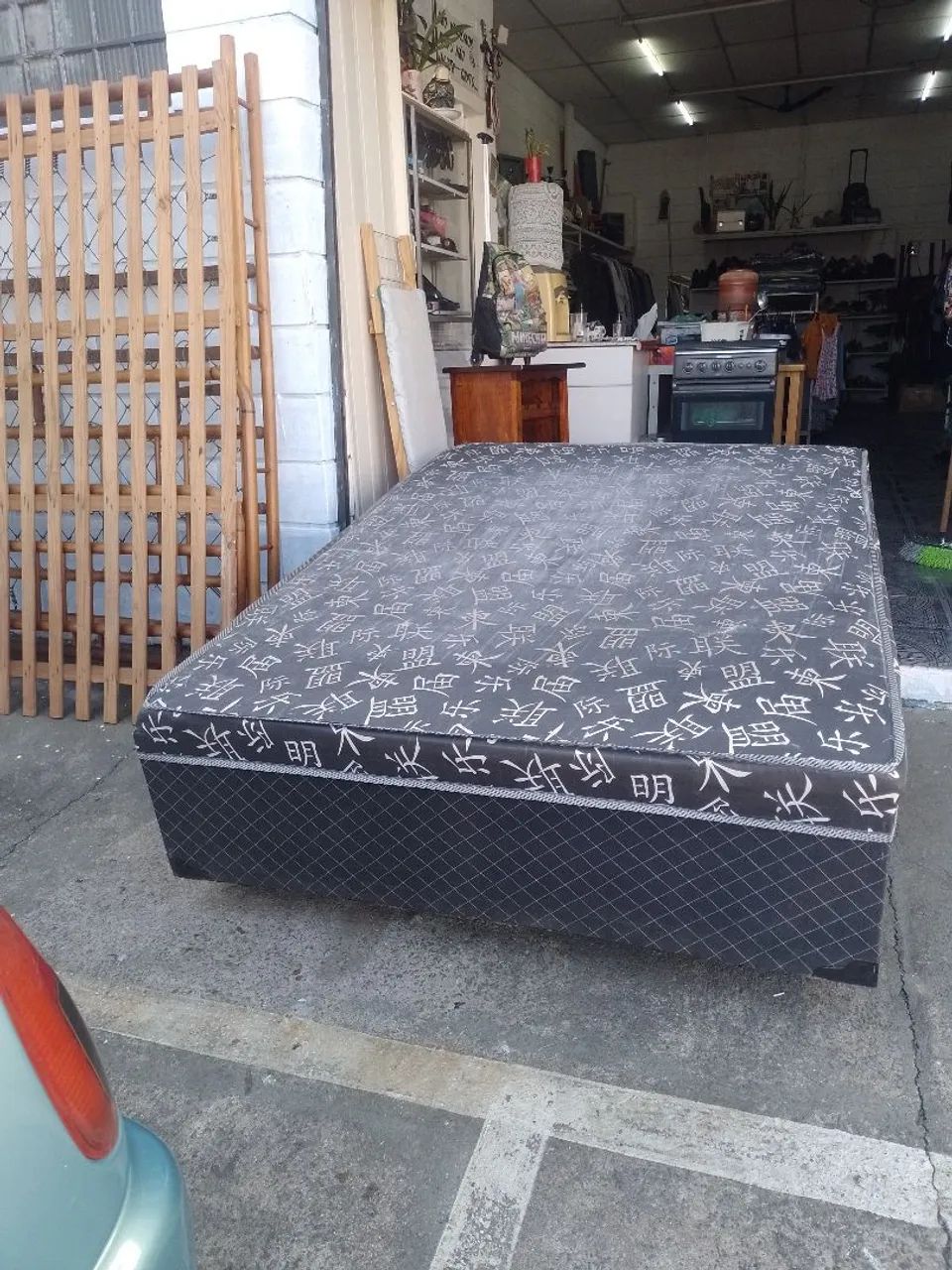 Cama box casal conjugado