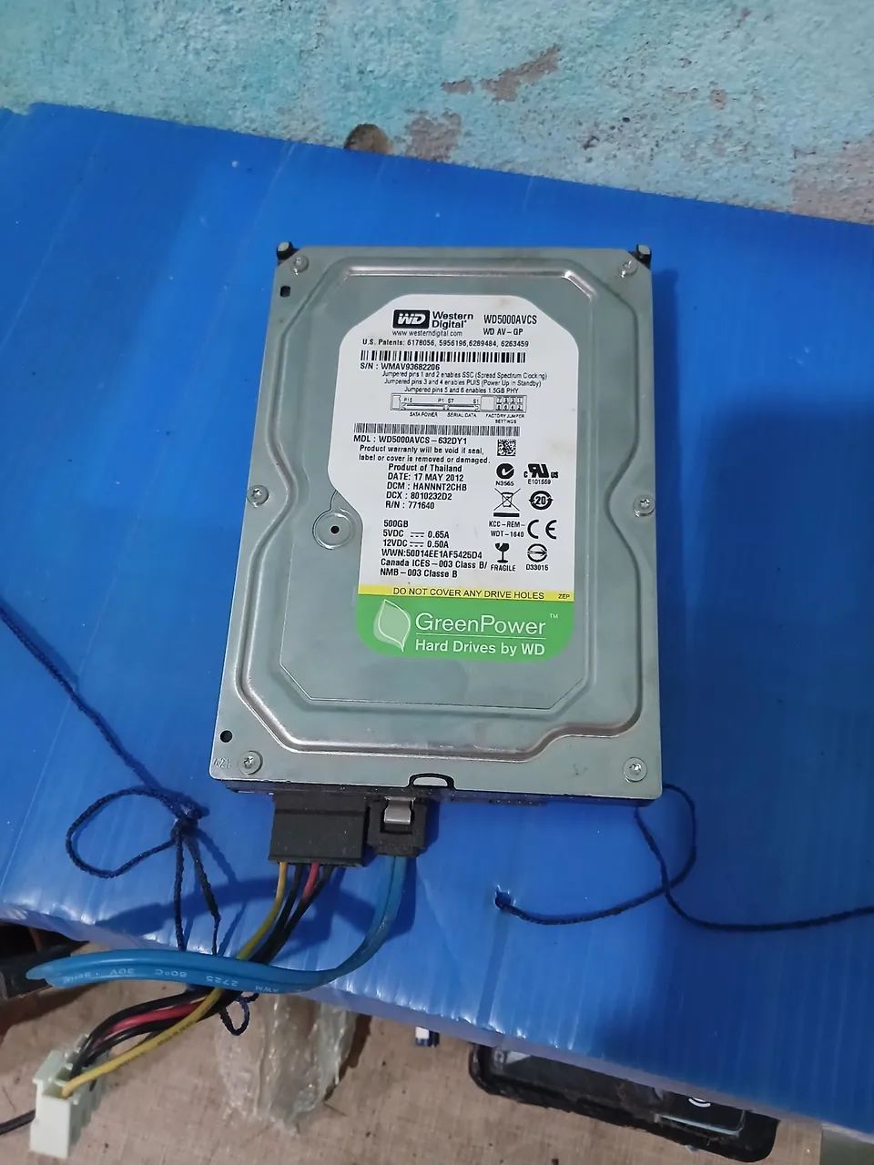 HD 500 gb Western