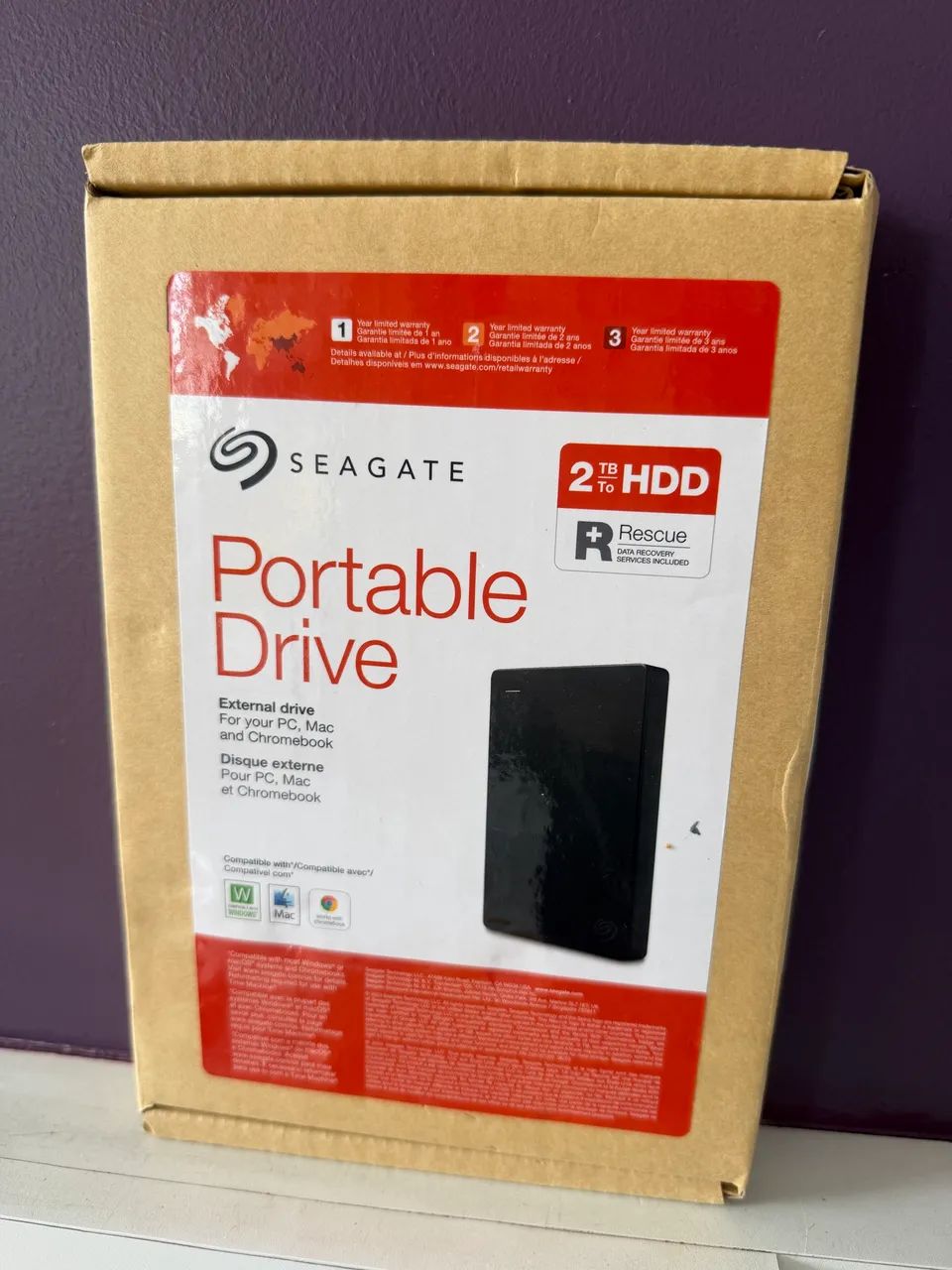 HD Externo Seagate 2TB (Original) - Foto 2