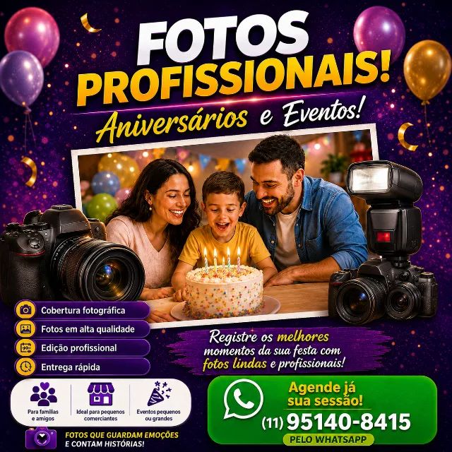 Fotógrafo Profissional