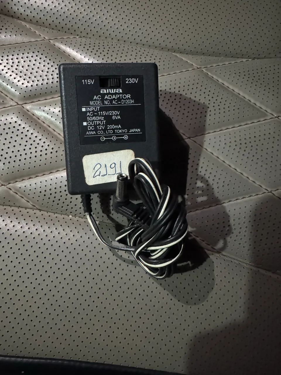Fonte 12v 200ma AC - D1203H para telefone 