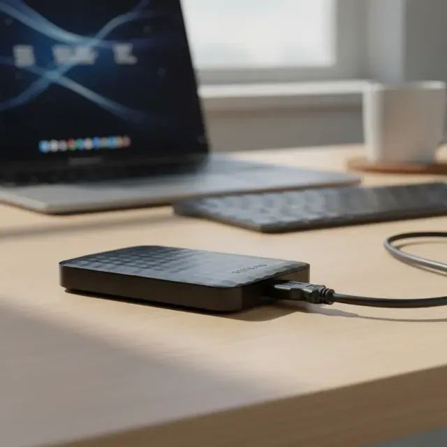 Hd Externo Samsung 1tb Usb 3.0 E Auto-backup Cor Preto (Usado) - Foto 5