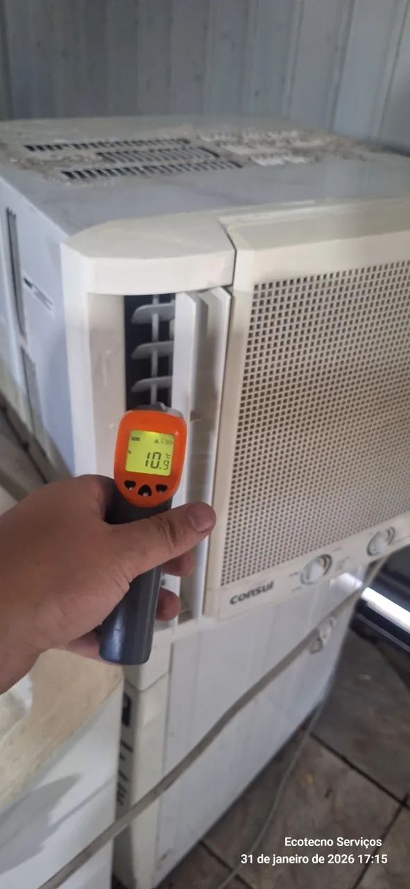 AR CONDICIONADO ACJ 10000 BTU NO ESTADO FUNCIONANDO - Foto 2