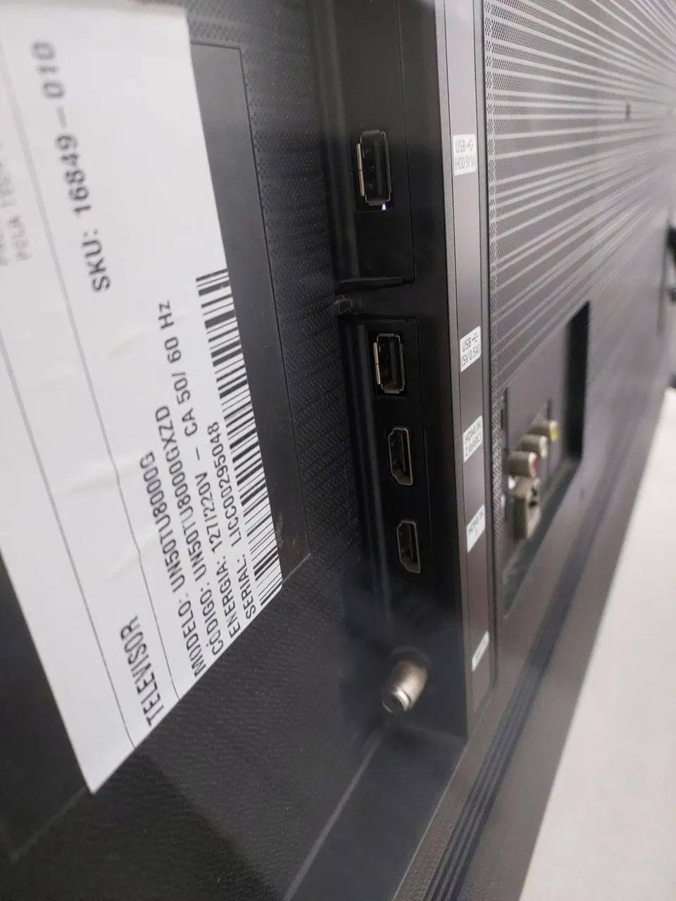 Smart TV Samsung 50" 4K Crystal UHD TU8000 - Foto 5