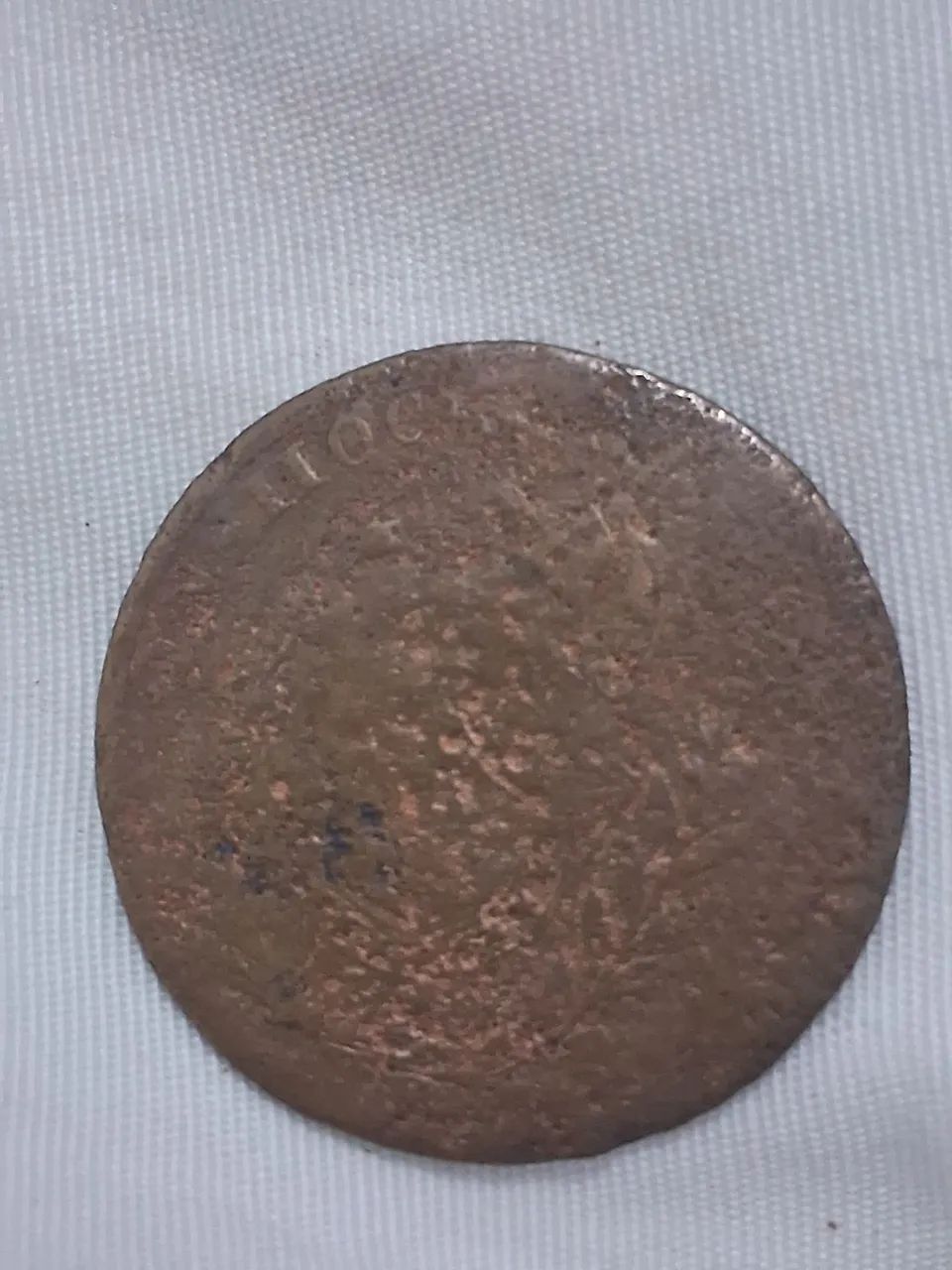DUAS,Antigas moedas com carimbo de reis - Foto 5