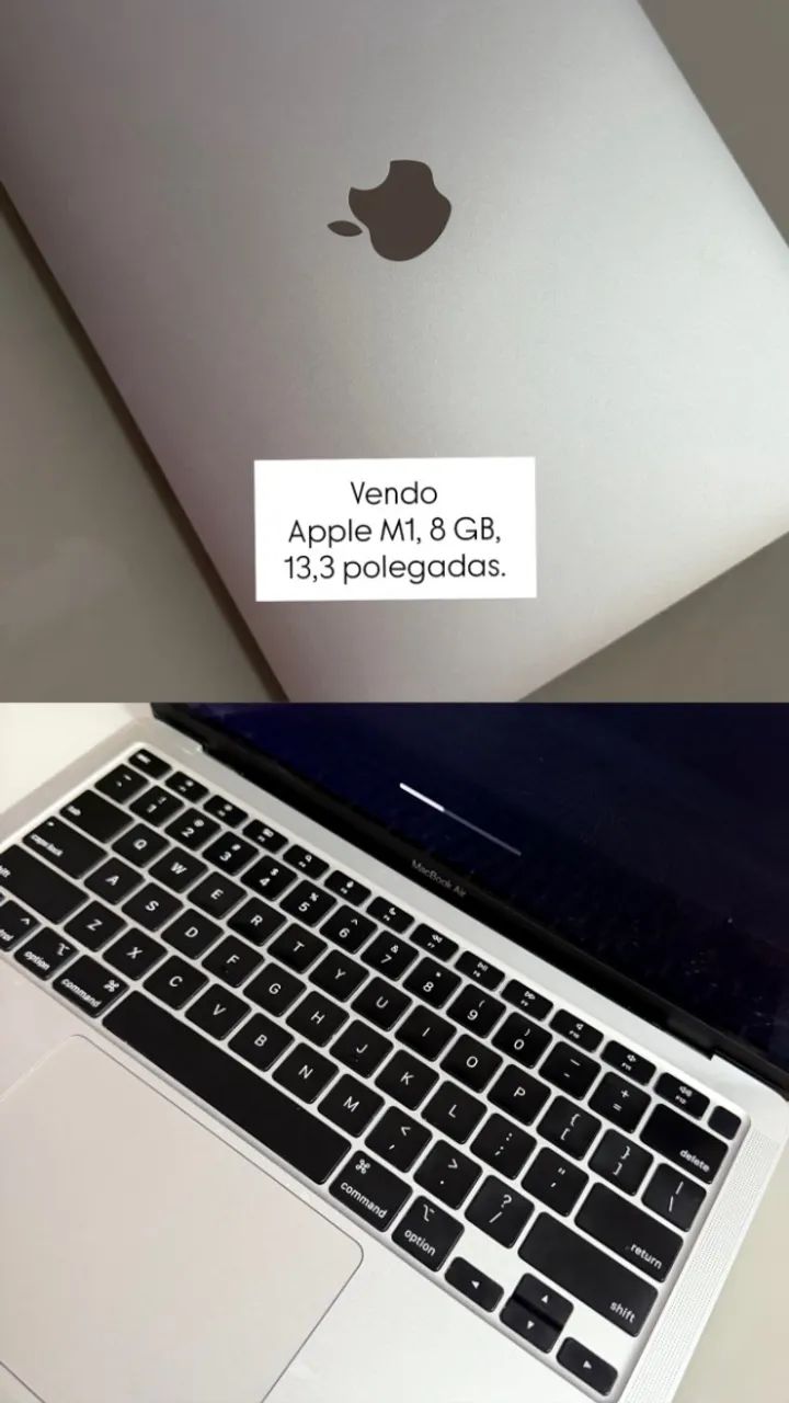 Macbook Apple M1, 8GB, 13,3 POLEGADAS
