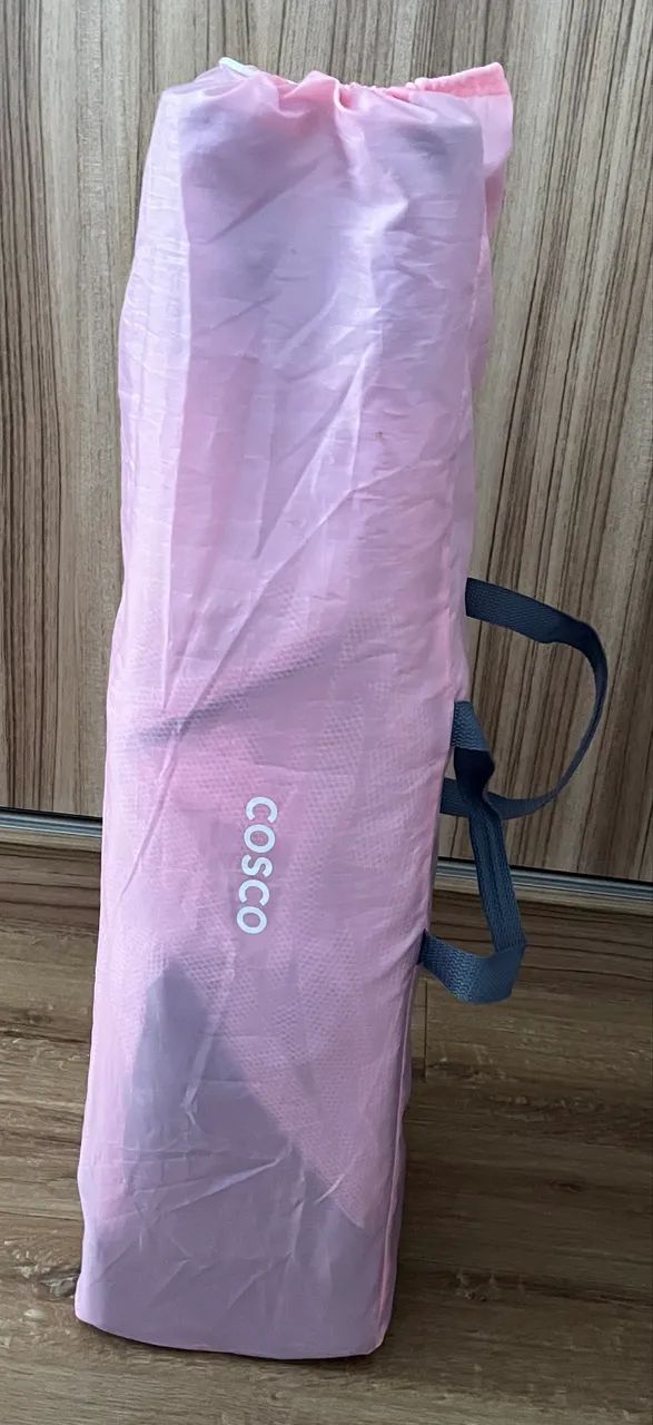 Berço portátil COSCO ROSA IMPECÁVEL  - Foto 3