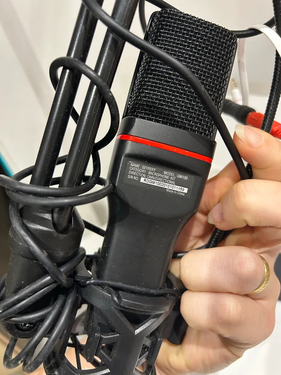 Microfone e câmera Redragon  - Foto 2