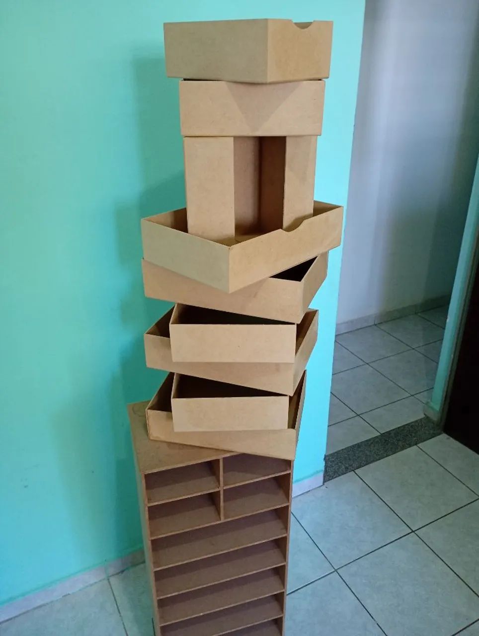 Organizador de utilidades em mdf - Foto 5