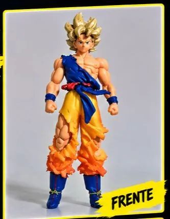 Boneco action figure do Goku Ssj - Foto 2