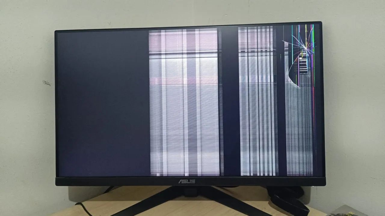 Monitor ASUS VG249Q1A 165Hz para peças