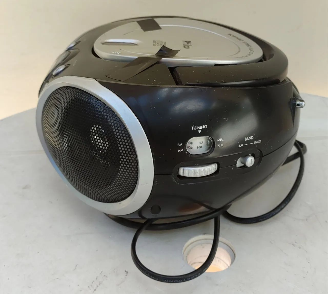Rádio Philco CD Player FM Funcionando (CD com defeito) - Foto 4