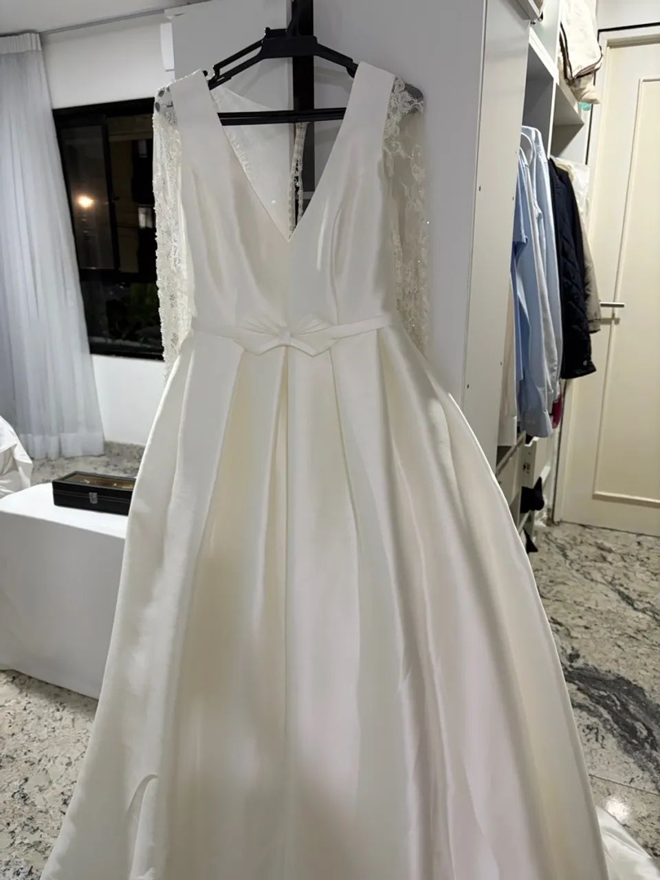 Vendo vestido de noiva semi novo!  - Foto 2