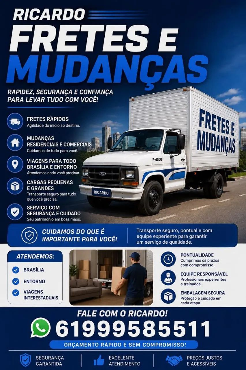 fretes grandes e pequenos