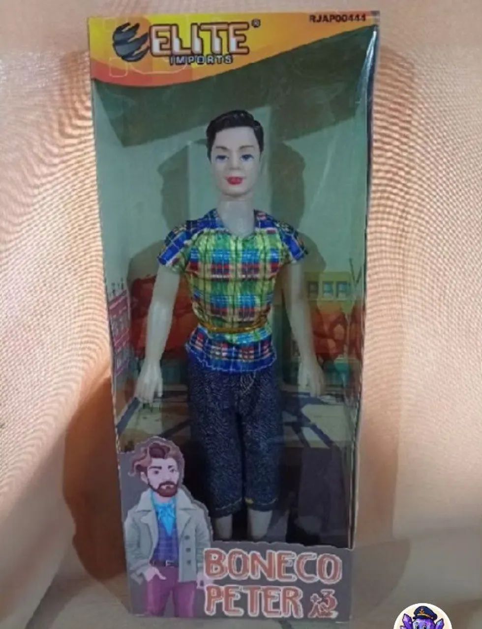 Boneco Peter articulado com 30 cm compatível com Barbie 