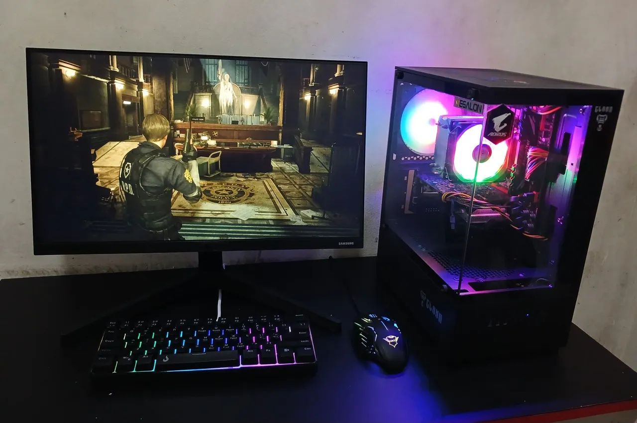 PC Gamer Xeon COMPLETO COM TUDO - ENTREGO - Foto 4