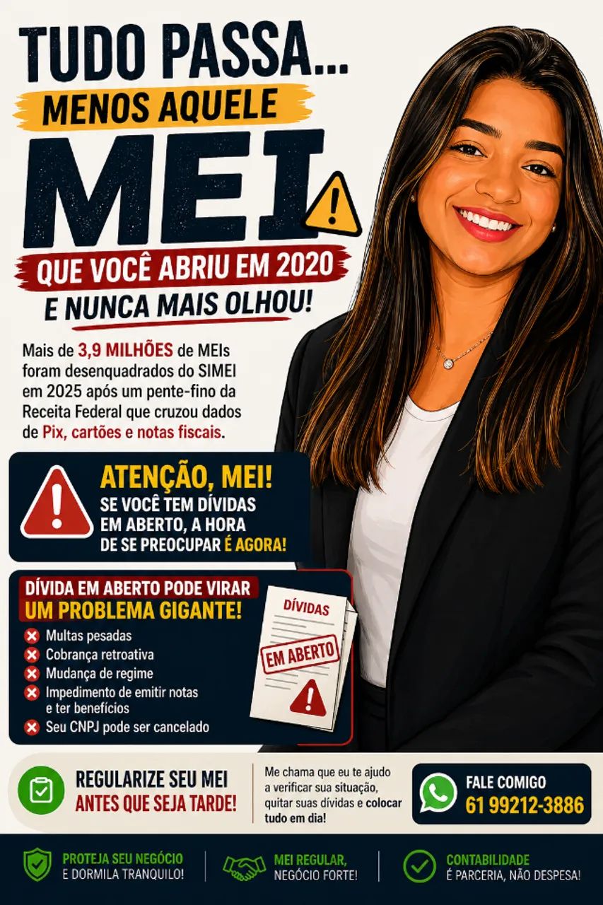 Tudo passa? menos aquele MEI esquecido com dívidas ?