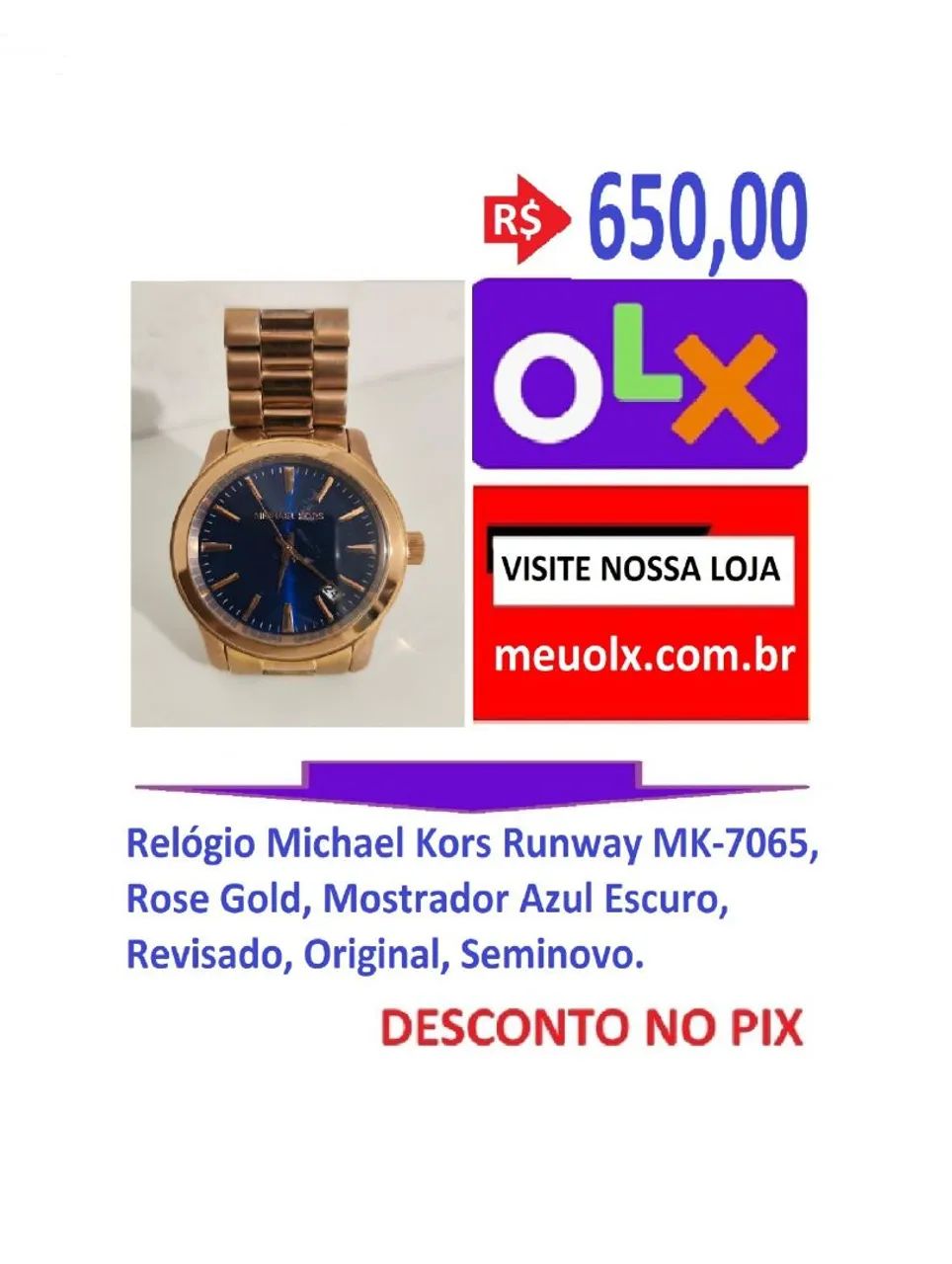 Relógio Michel Kors original  - Foto 3