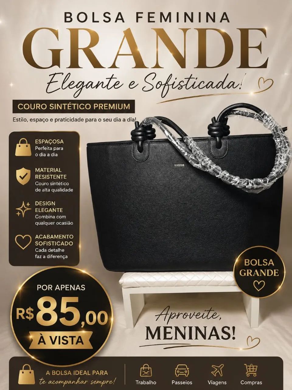 Bolsas femenina - Foto 3