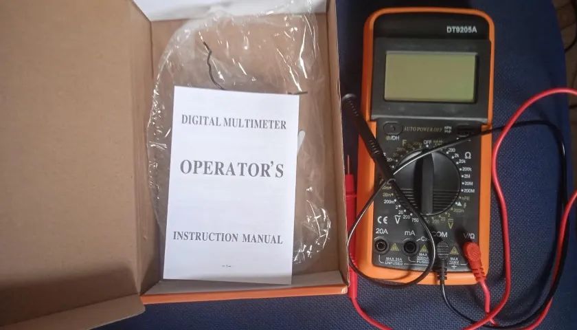 Multimetro Digital 20A DT9205A - Novo - Foto 4