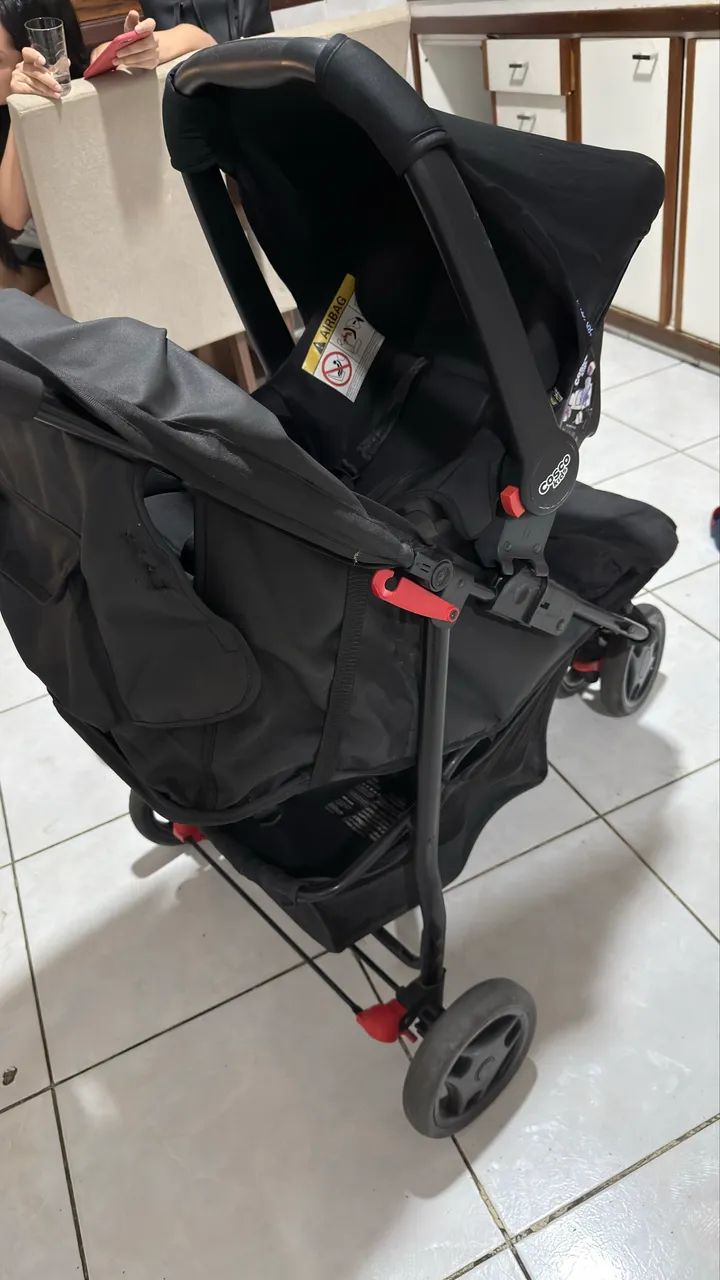 Carrinho + Bebê conforto  - Foto 5
