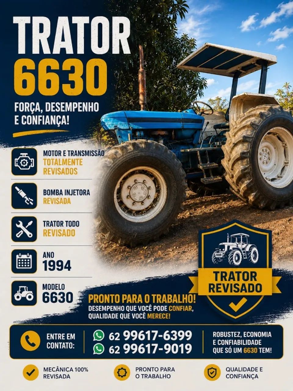 Trator 6630 