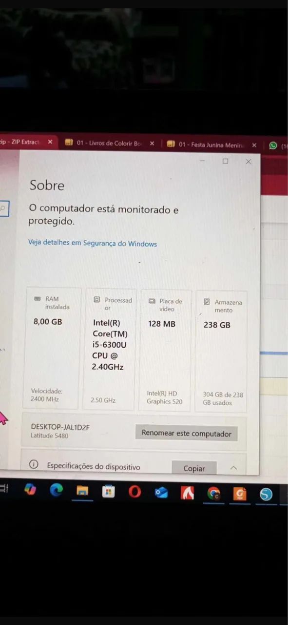 Notebook core i5 950,00
