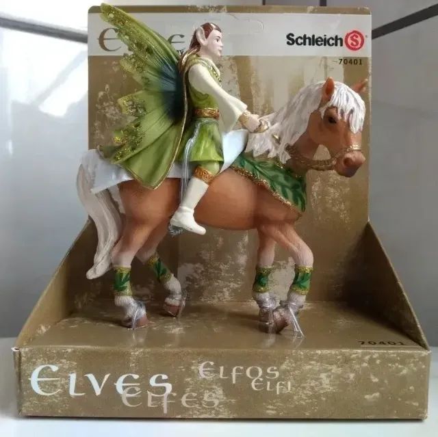 Schleich Bayala Elfos E Fadas - Falaroy Com Cavalo - Foto 5