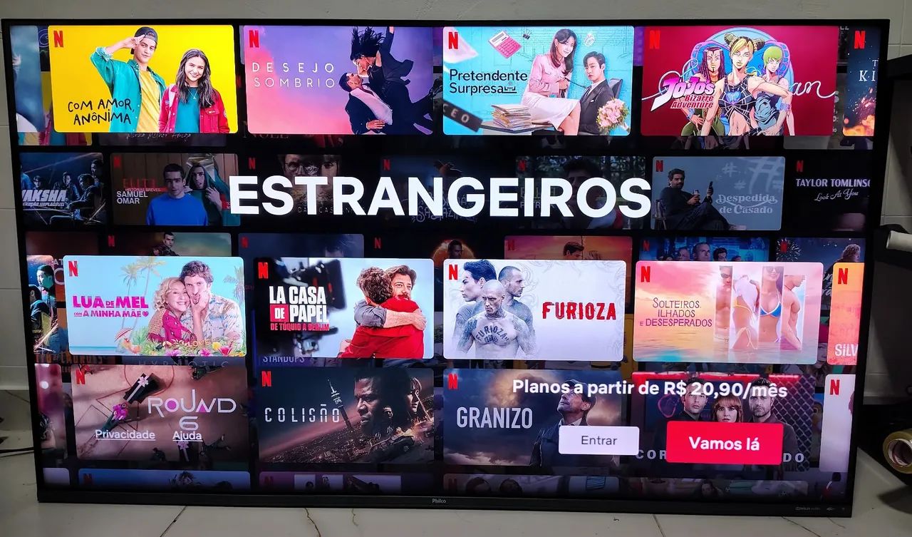 Smart TV Philco 55 polegadas 4k IMPECÁVEL 