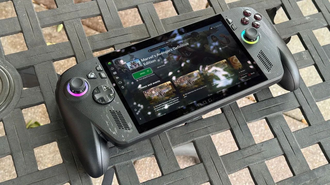 Xbox Rog Ally x completo impecável com jogos  - Foto 3