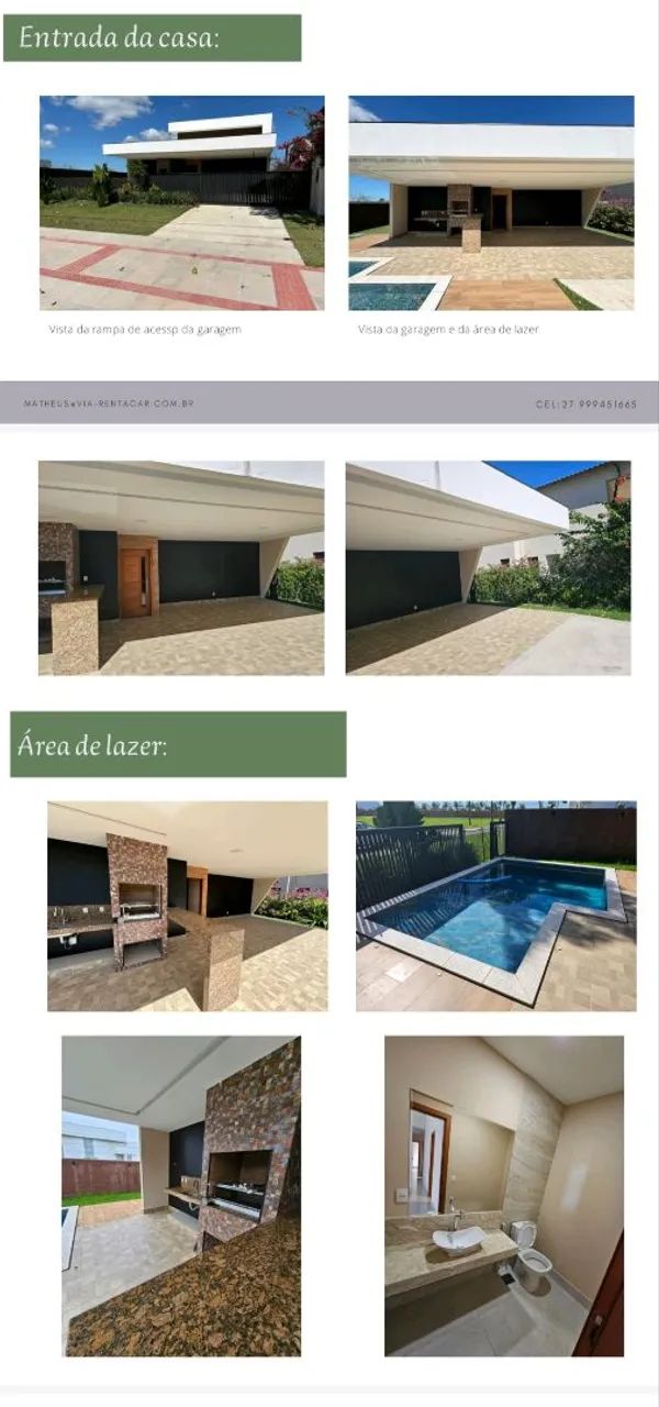 CASA LINEAR PARA ALUGUEL NO ALPHAVILLE JACUNY SERRA  - Foto 4