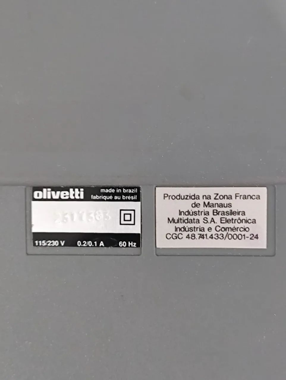 Calculadora de mesa Olivetti Divisumma 812 - Foto 3