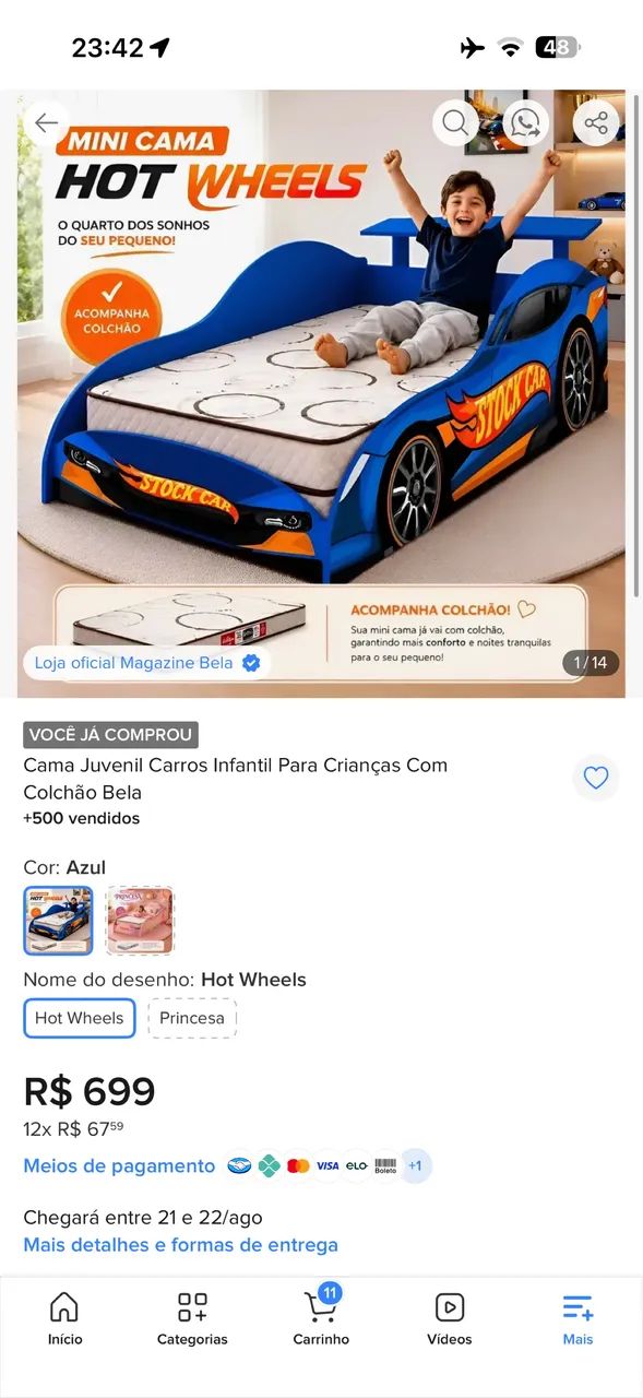 Cama infantil 