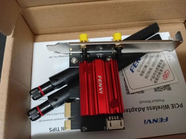 Placa PCI express Wi-Fi  Wireless Bluetooth AC1200 - Foto 2