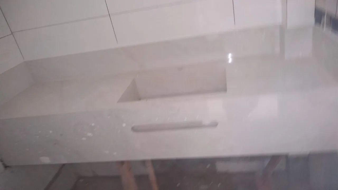 Bancada de ultra compacto branco  - Foto 2