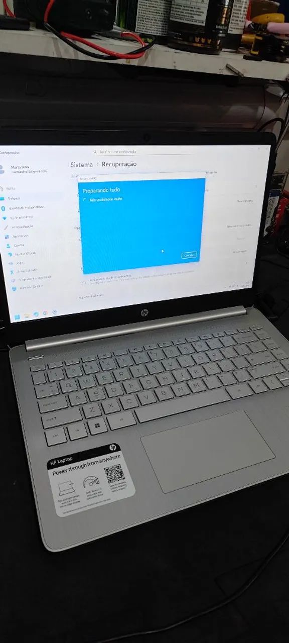 Notebook HP Ryzen 3 8GB/SSD 120gb - Foto 3
