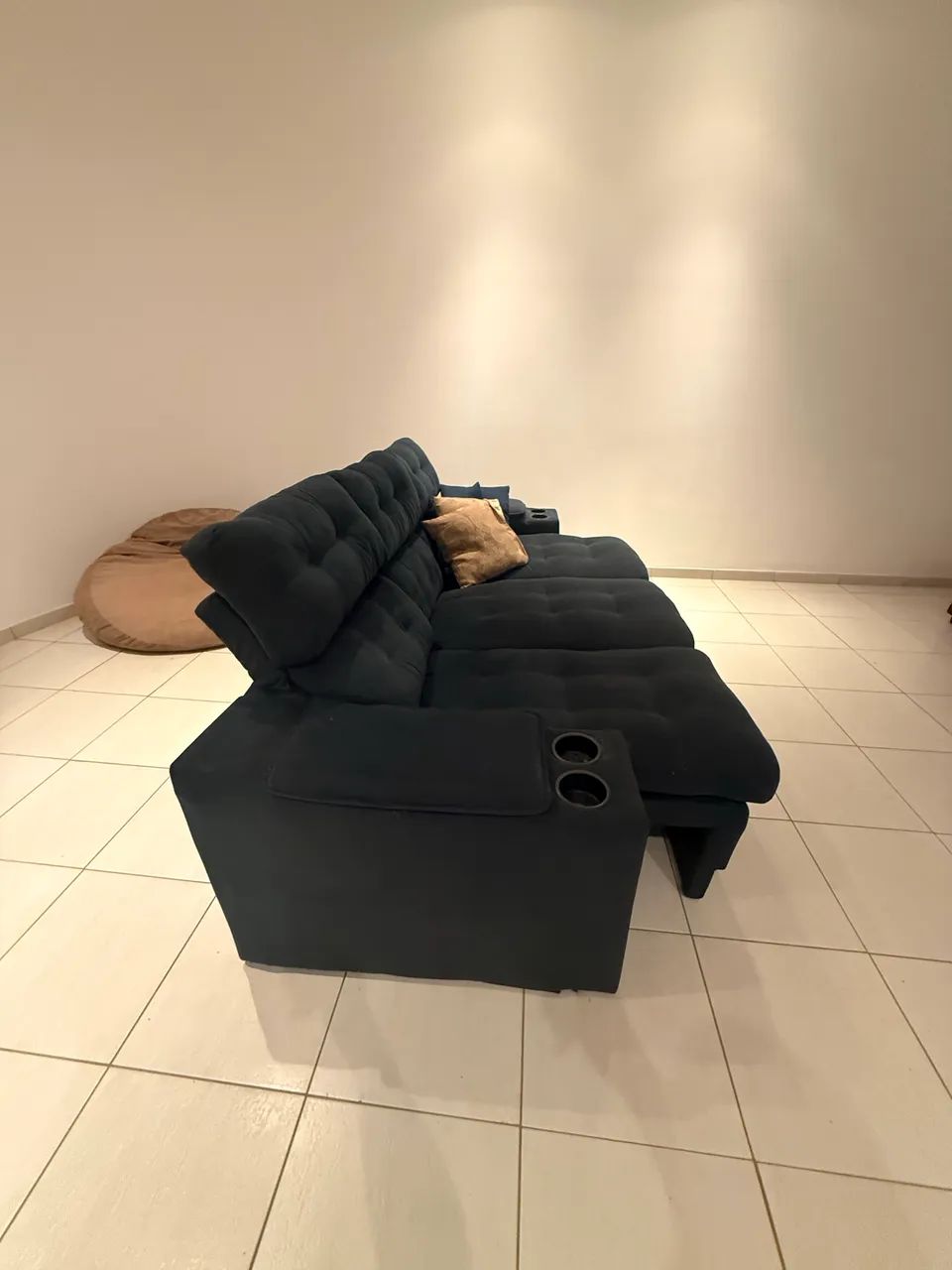 Sofá retrátil luxuoso 3 lugares  - Foto 2