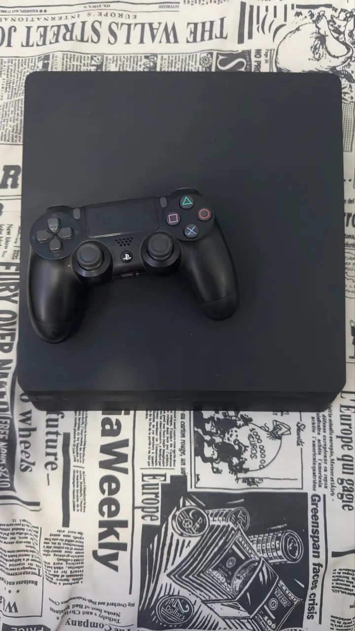 Ps4 slim em perfeito estado  - Foto 5