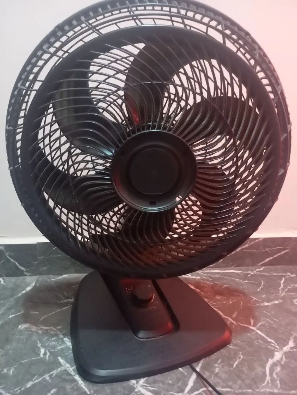 Ventilador Arno com defeito 