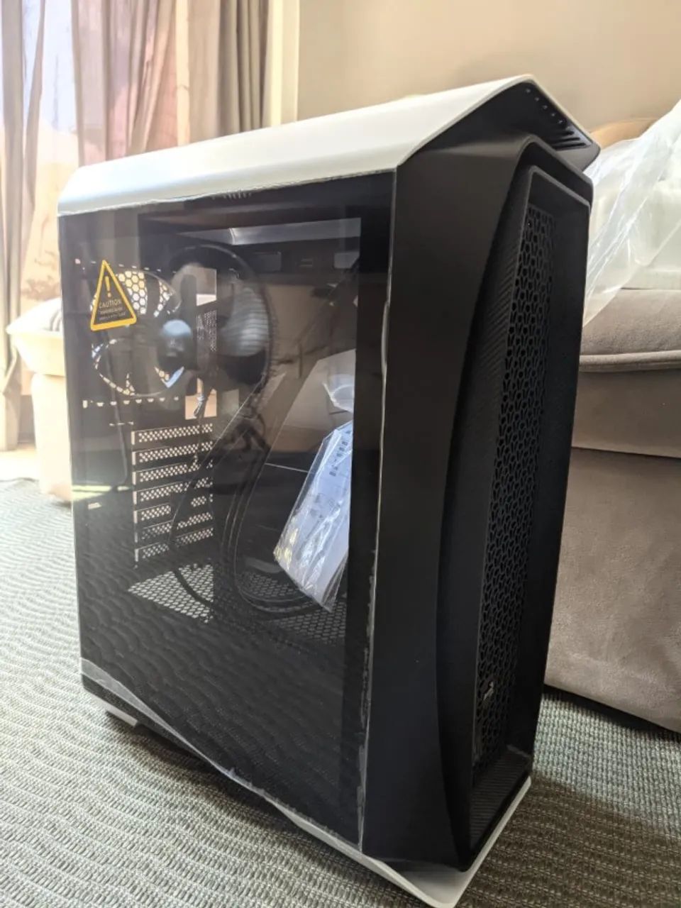 Gabinete Aerocool Aero One Branco - Foto 2