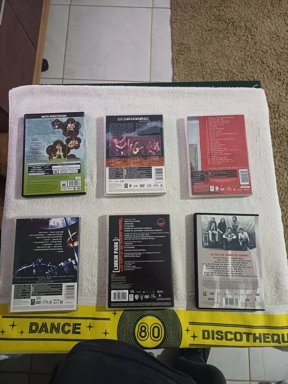 06 DVDs originais de bandas internacionais  - Foto 2