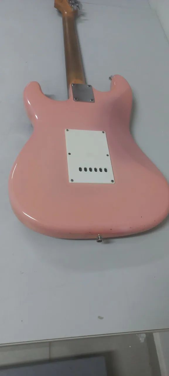 Guitarra squier shell pink - Foto 5