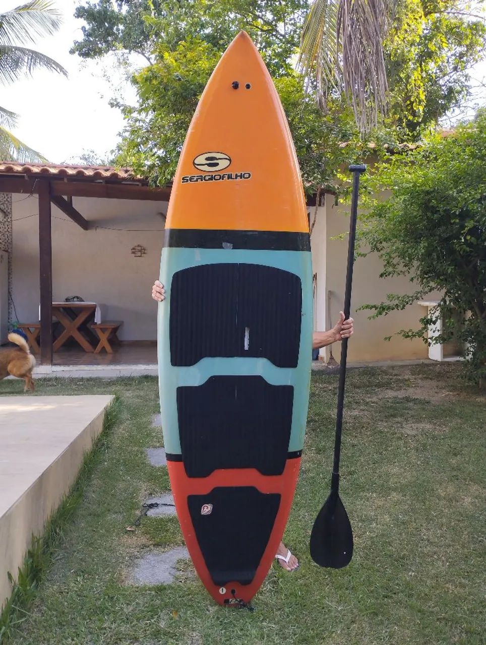 Stand Up Paddle SUP Wave Sergio Filho 8'6" - Bom Estado