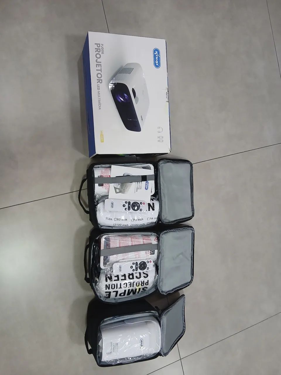 Lote 4 projetor knup smart 