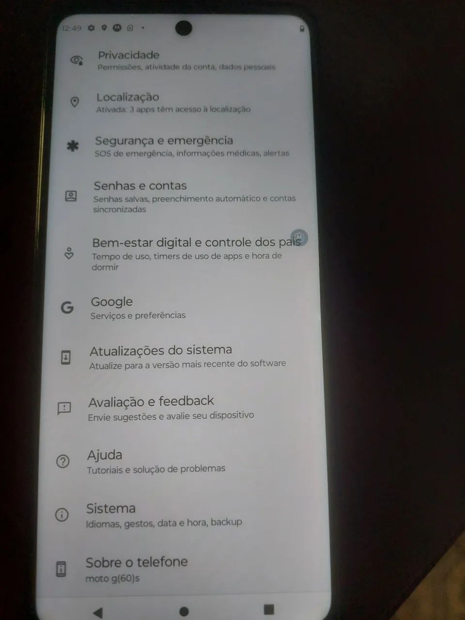 Moto g 60s sem detalhes  - Foto 4