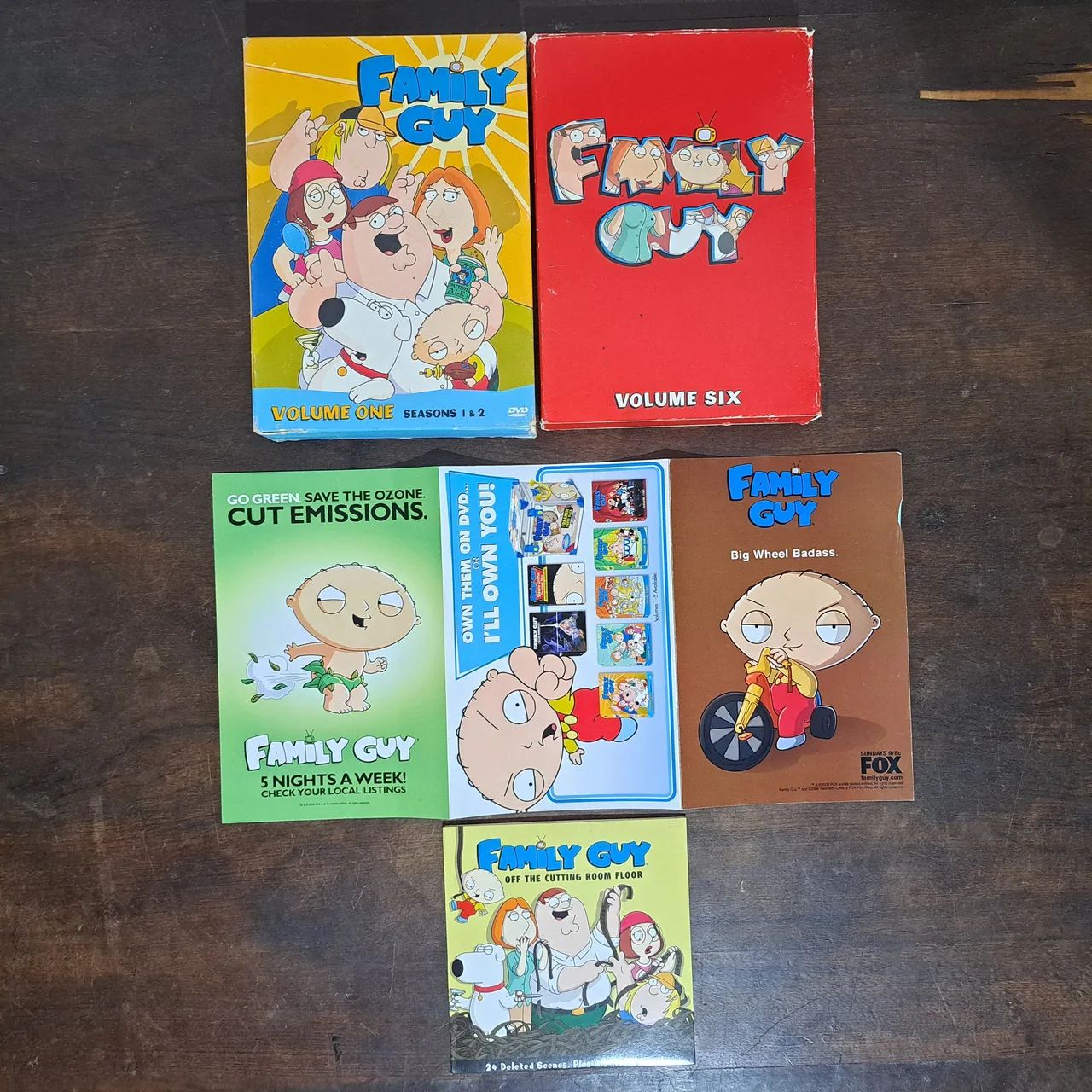 DVDs Family Guy Vol 1 & 6 Importados - Foto 4