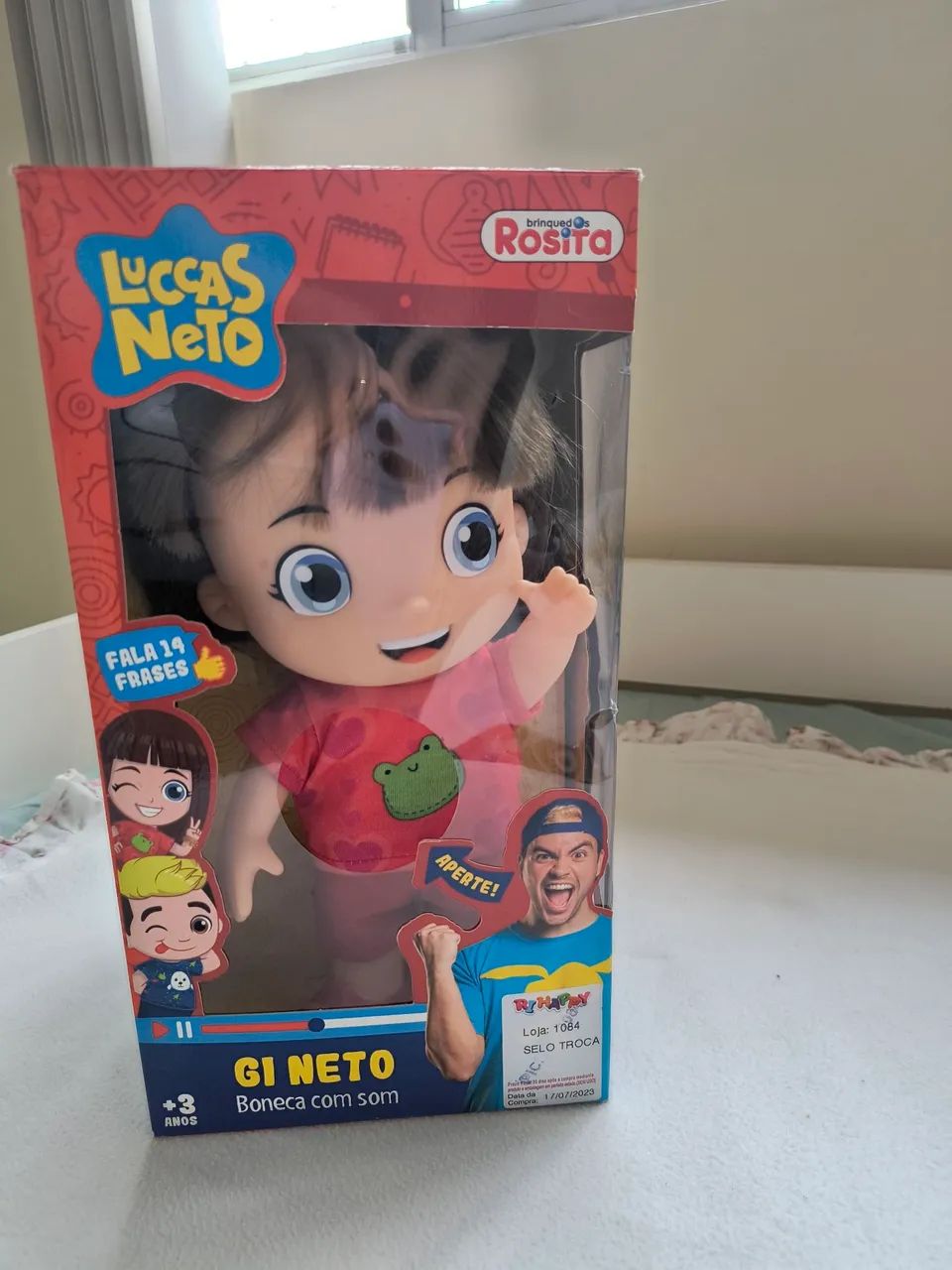 Bonecos Lucas Neto e Gi - Foto 3