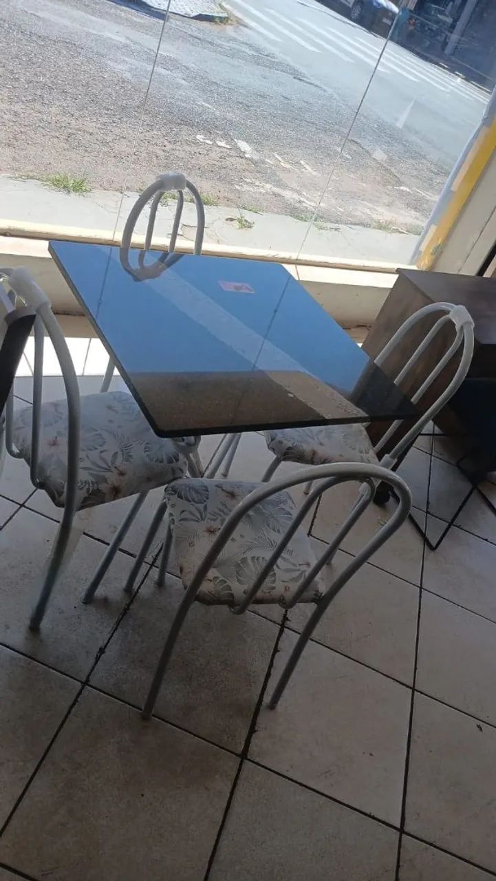 Mesa de mármore 4 lugares NOVA  - Foto 2